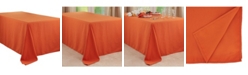 Saro Lifestyle Everyday Design Solid Color Tablecloth, 156" x 90"